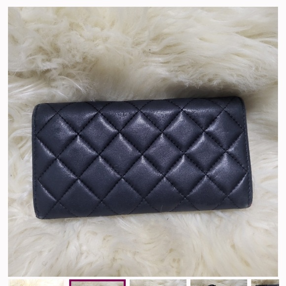 Authentic Chanel Cambon Wallet. Bought at a CHANEL in Paris! Stamp code listed - Picture 6 of 9